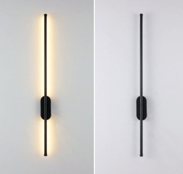 Lights of Scandinavia - Lisbon - With its minimalist design, this beautiful wall lamp is perfect for adding a contemporary look to your living room, bedroom, or office. Choose from 4 sizes and 4 emitting colors to find the perfect fit for your space - you'll love the warm ambiance of its long-lasting LED light.