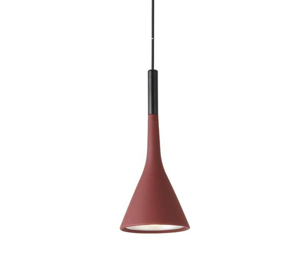 Lights of Scandinavia - Moderna - Nordic modern pendant light.  Clean design, aluminum body and adjustable cord length of up to 150cm. E27 Base.  Available in several colors.